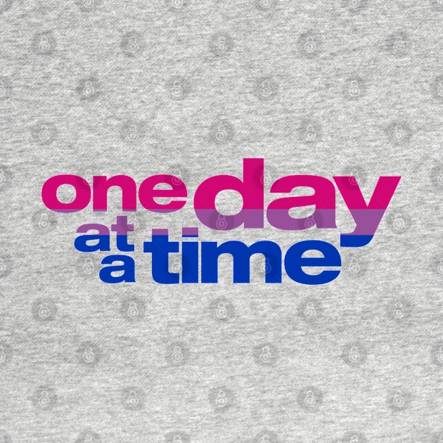 Bi Pride / One Day at a Time Logo by brendalee